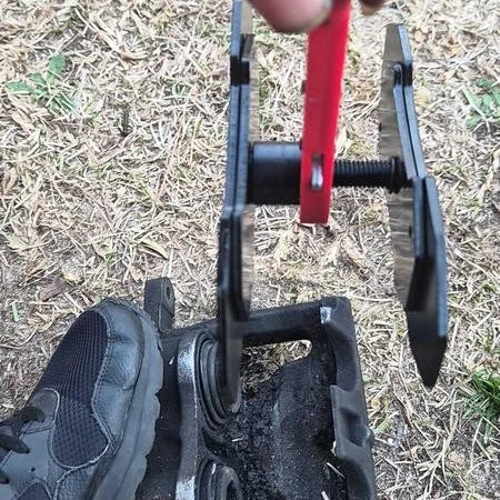 Recuador de pistão de pinça de freio com catraca 360°