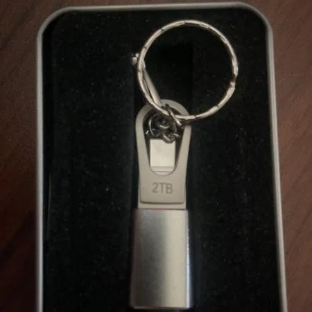 Pendrive 3 em 1 USB e Type-C com adaptador Lightning