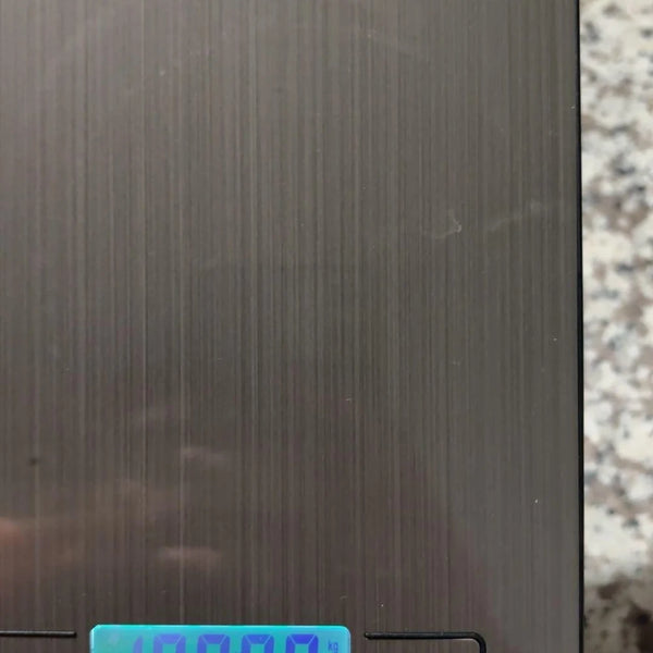 Balança digital de cozinha com tara e precisão de 1 g
