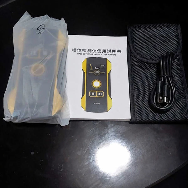 Detector de parede digital com 3 modos de detecção