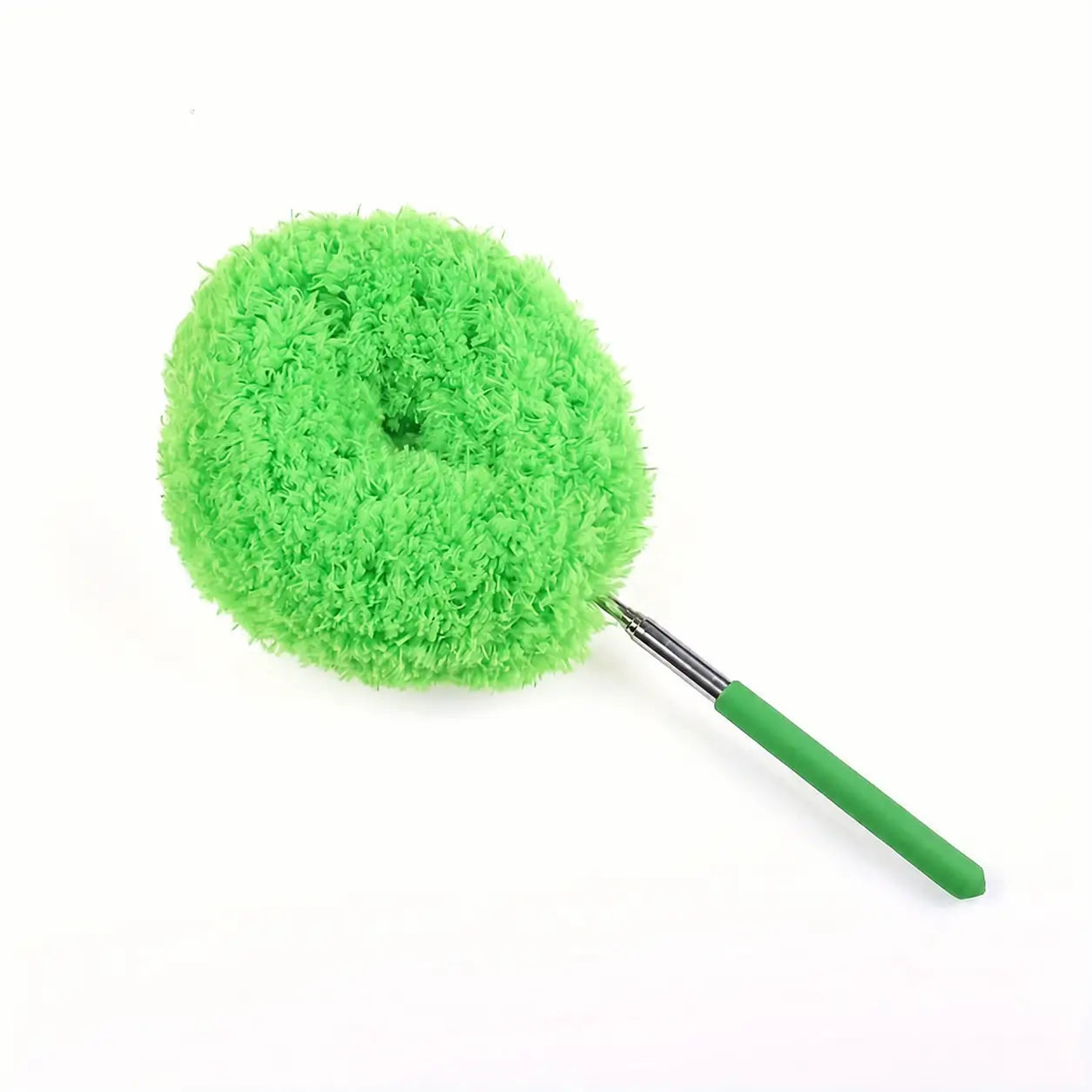 Espanador de microfibra extensível para ventilador de teto, cabo longo reutilizável para limpar paredes, cantos e áreas altas no dia a dia