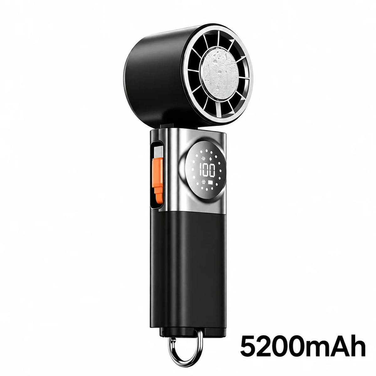Mini ventilador portátil 7 em 1 com 100 velocidades