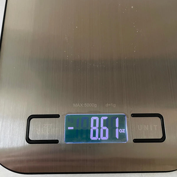 Balança digital de cozinha com tara e precisão de 1 g