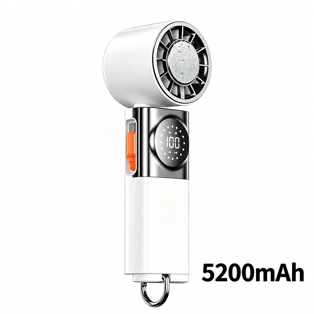 Mini ventilador portátil 7 em 1 com 100 velocidades