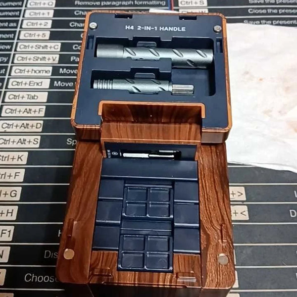 Kit de chaves de precisão 55 em 1 com estojo magnético