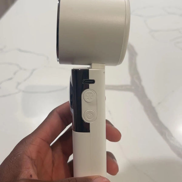 Mini ventilador portátil 7 em 1 com 100 velocidades