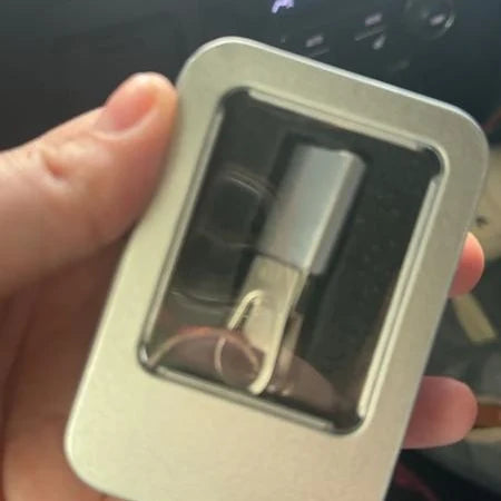 Pendrive 3 em 1 USB e Type-C com adaptador Lightning
