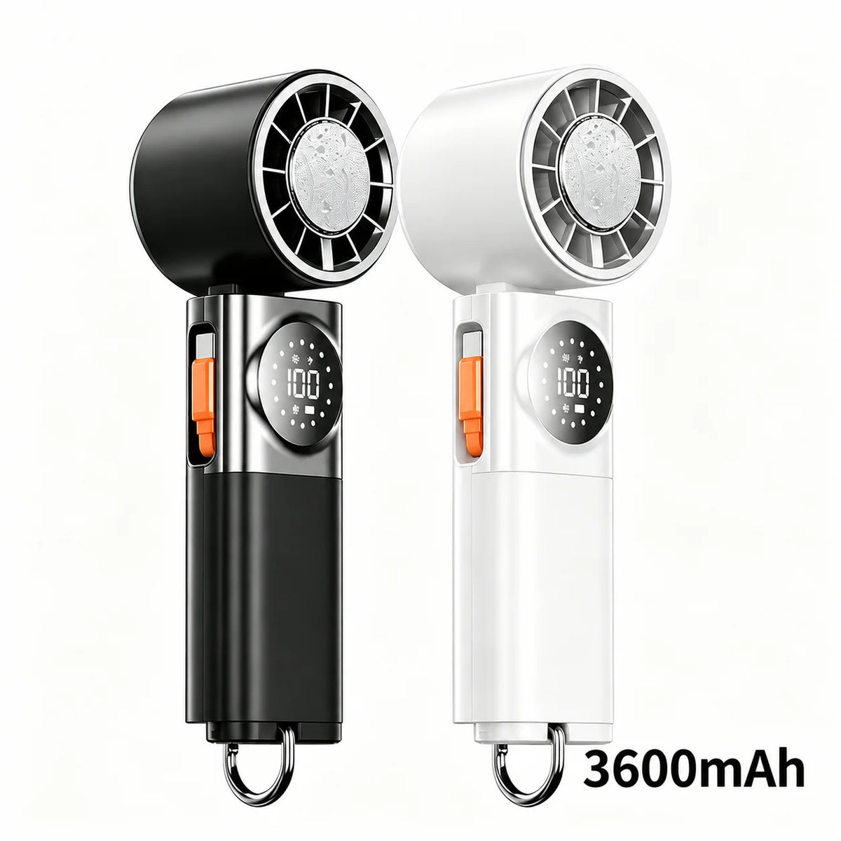 Mini ventilador portátil 7 em 1 com 100 velocidades