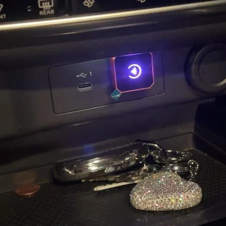 Adaptador CarPlay e Android Auto sem fio com 2 cabos