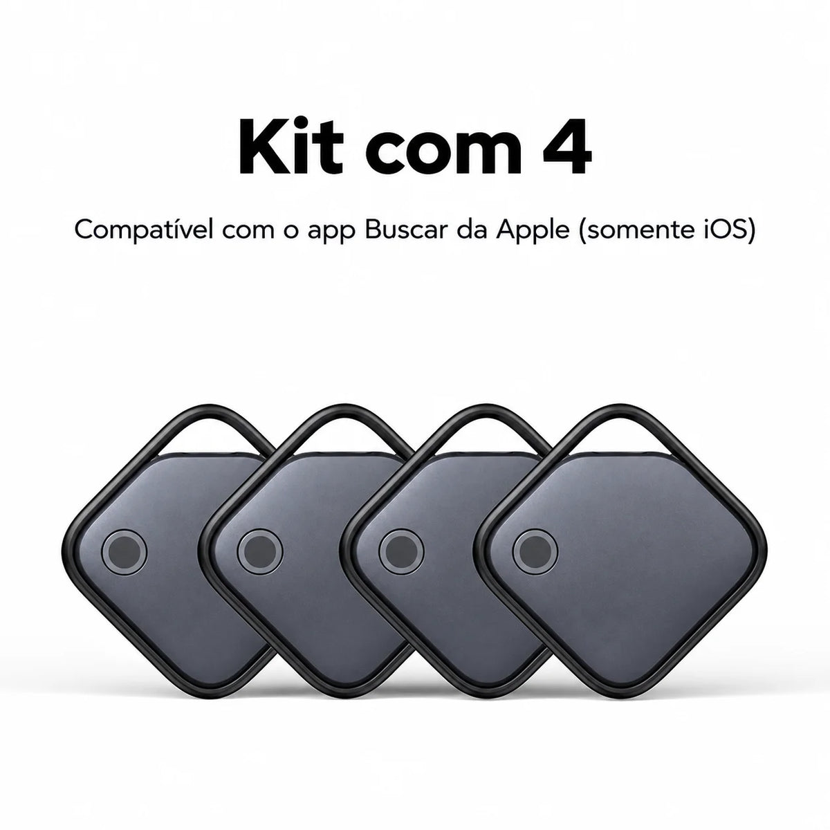Rastreador Bluetooth com alarme para chaves e malas