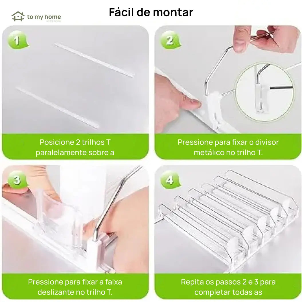 Dispenser de latas para geladeira em plástico reciclado com propulsão automática, organiza refrigerantes e libera espaço nas prateleiras da cozinha diariamente