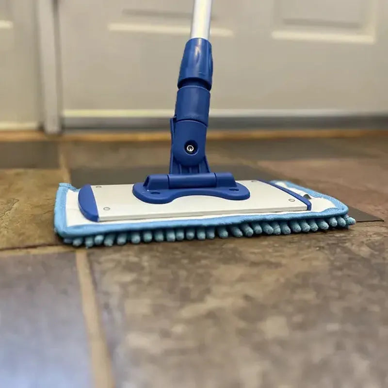 Mop Especial para Limpeza de Rodapés com Cabo Leve de 178cm, Não Precisa se Curvar e Captura Poeira e Pelos ergonomia superior
