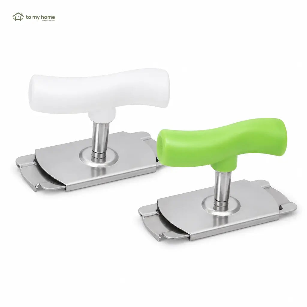 Kit com 2 abridores manuais de potes e tampas, ajustáveis, com pegada antiderrapante para idosos e mãos com pouca força na cozinha