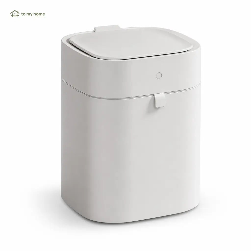 Lixeira automática 13,5 L com sensor infravermelho, vedação térmica e troca de saco para banheiro, cozinha e quarto, uso higiênico diário