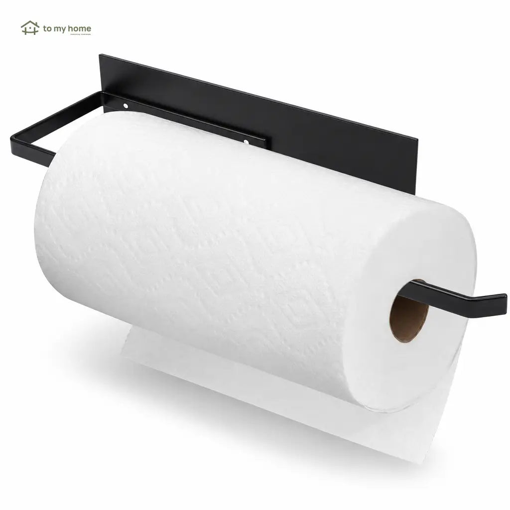Porta papel toalha magnético de metal antiderrapante para geladeira, parede, cozinha, banheiro, despensa e motorhome moderno