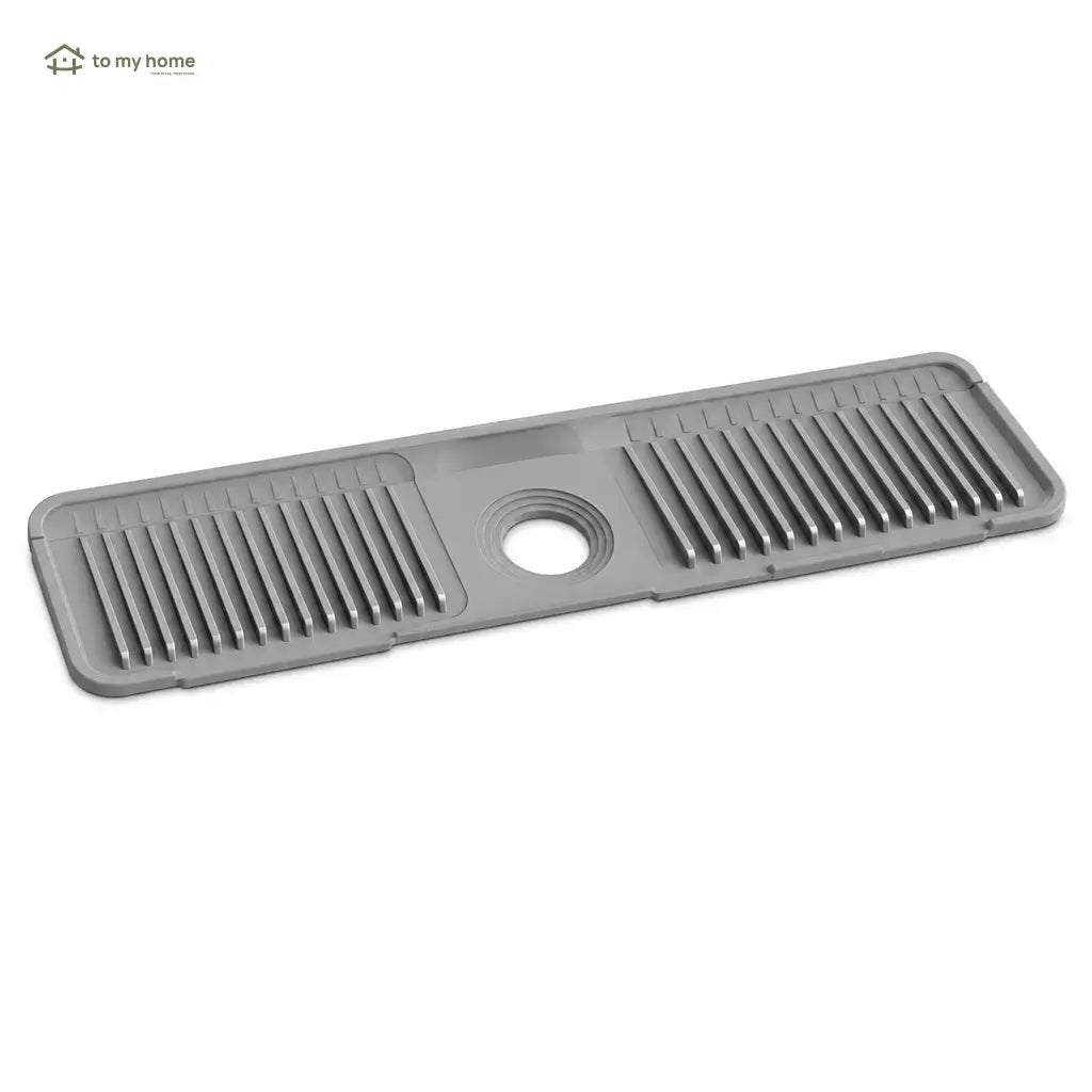 Protetor de pia em silicone alimentício com abertura ajustável e drenagem rápida para cozinha, banheiro, lavanderia e motorhome sem bagunça diária