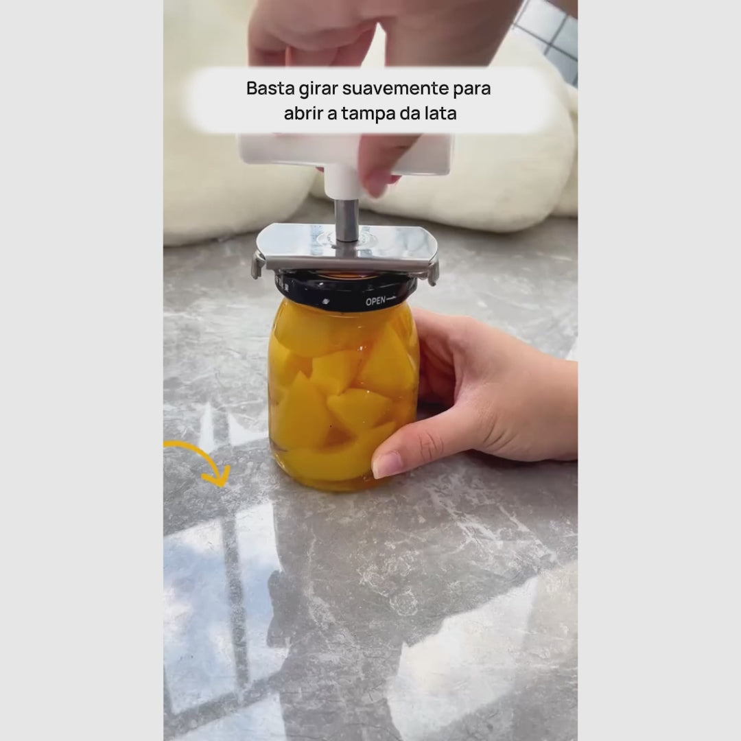 Conjunto de 2 Abridores Manuais para Tampas e Latas, Design Ergonômico para Abrir Frascos com Facilidade alavancagem perfeita