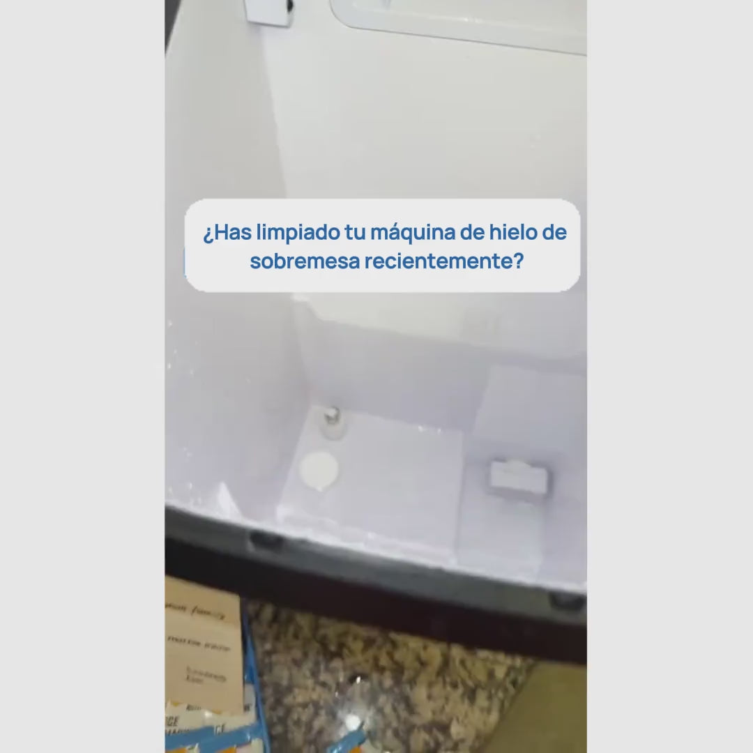 Kit com 24 tabletes limpadores para máquina de gelo, desincrustante sem perfume com ácido cítrico, para modelos portáteis e comerciais diversos