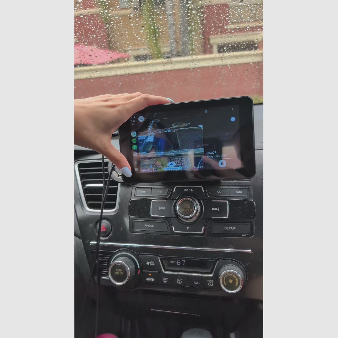 Adaptador de Tela Sem Fio 2025 para Android e iPhone, Garante Entretenimento Contínuo no Carro com Conexão Portátil altamente estável