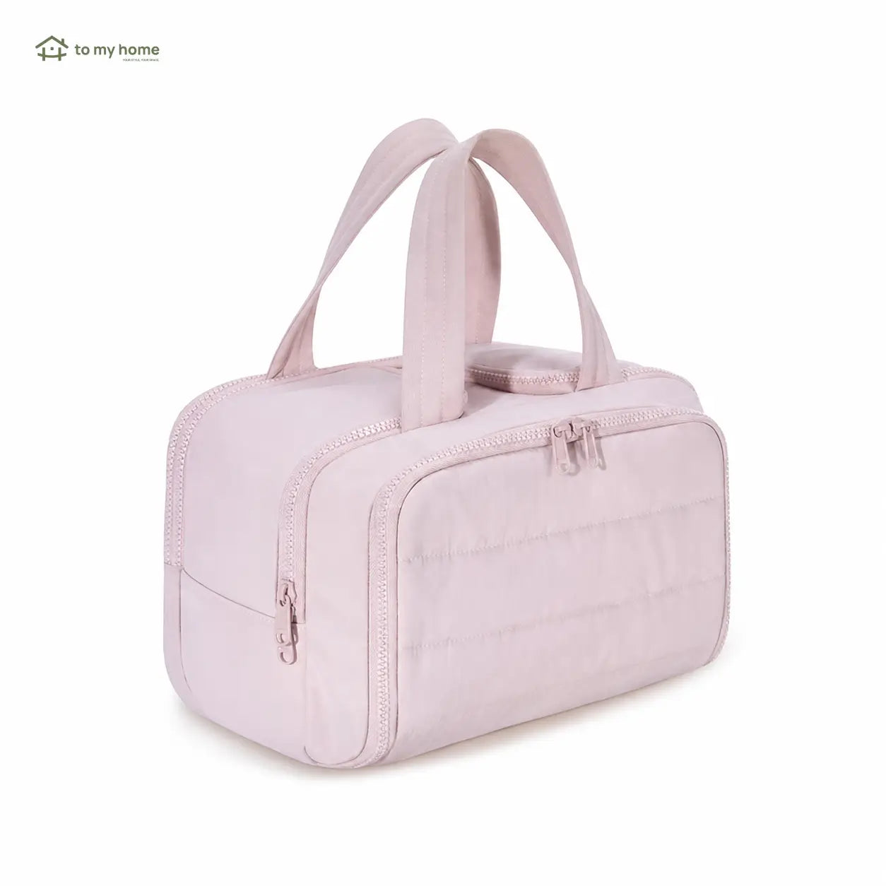 Necessaire de viagem impermeável 4 em 1 com grande capacidade para cosméticos, higiene pessoal e acessórios femininos na mala de mão