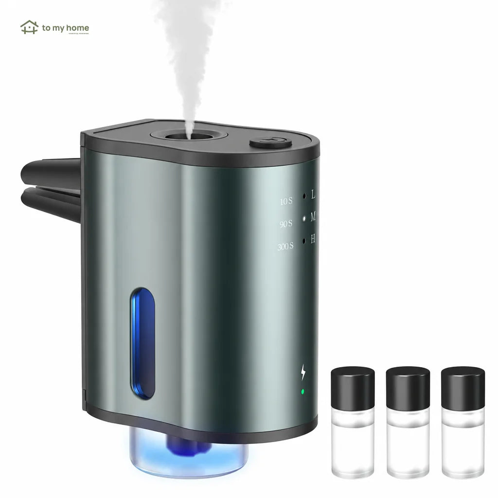Aromatizador de carro sem água com 3 frascos de 10 ml