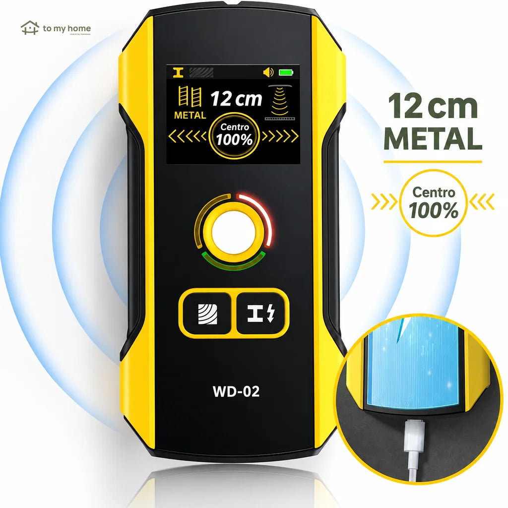 Detector de parede digital com 3 modos de detecção