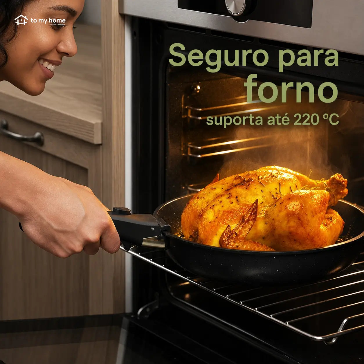 Conjunto de panelas cerâmicas antiaderentes 22 peças, empilhável com cabo removível, para uso prático em casa, indução, forno e camping