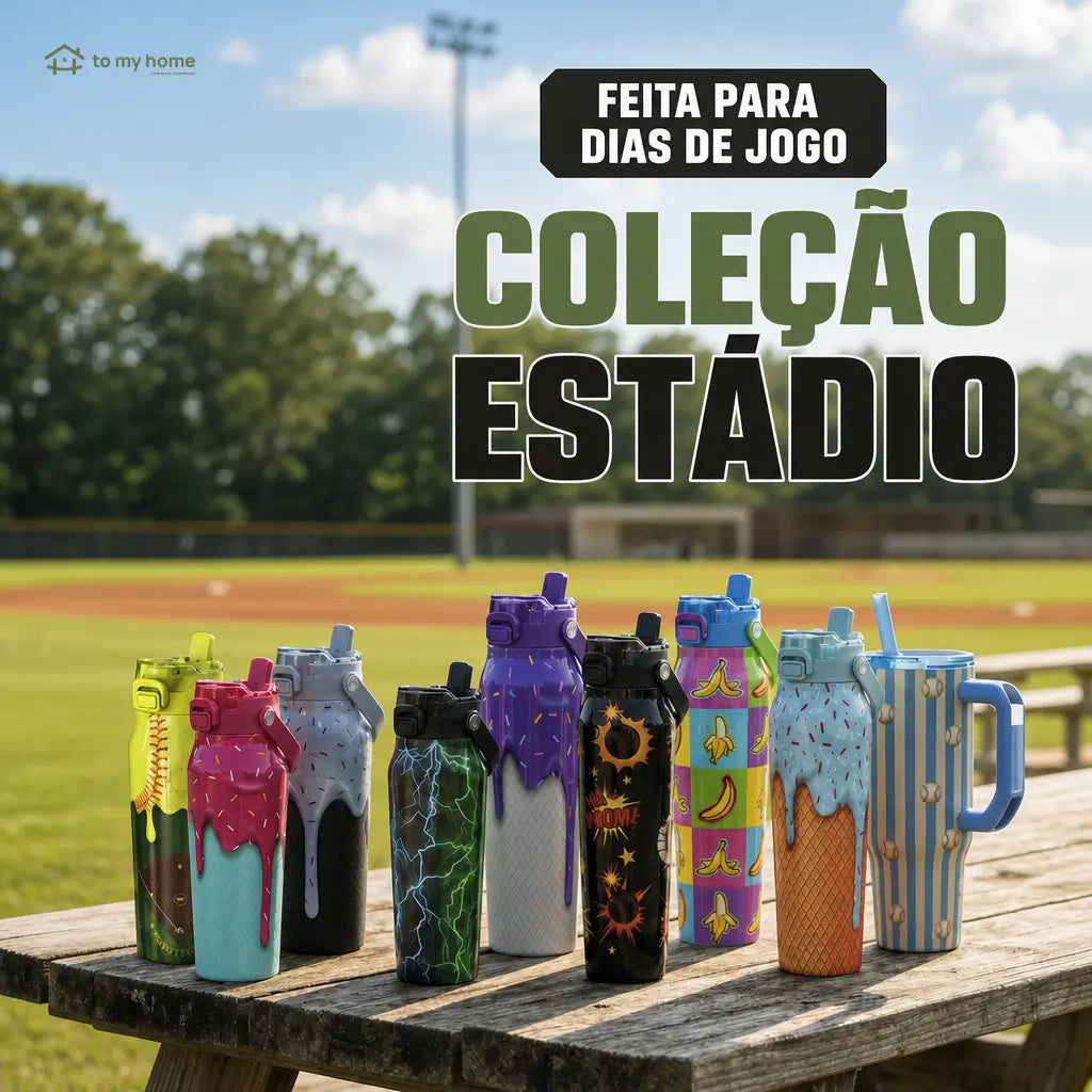 Garrafa de água inox 946 ml parede dupla com canudo e bocal para hidratação sem vazamentos na academia e no dia a dia