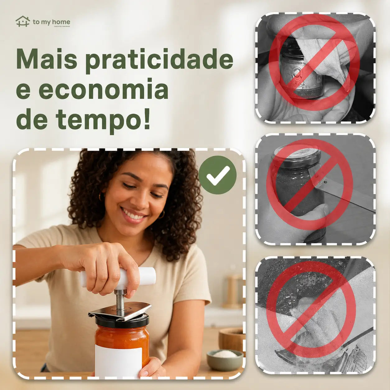 Kit com 2 abridores manuais de potes e tampas, ajustáveis, com pegada antiderrapante para idosos e mãos com pouca força na cozinha