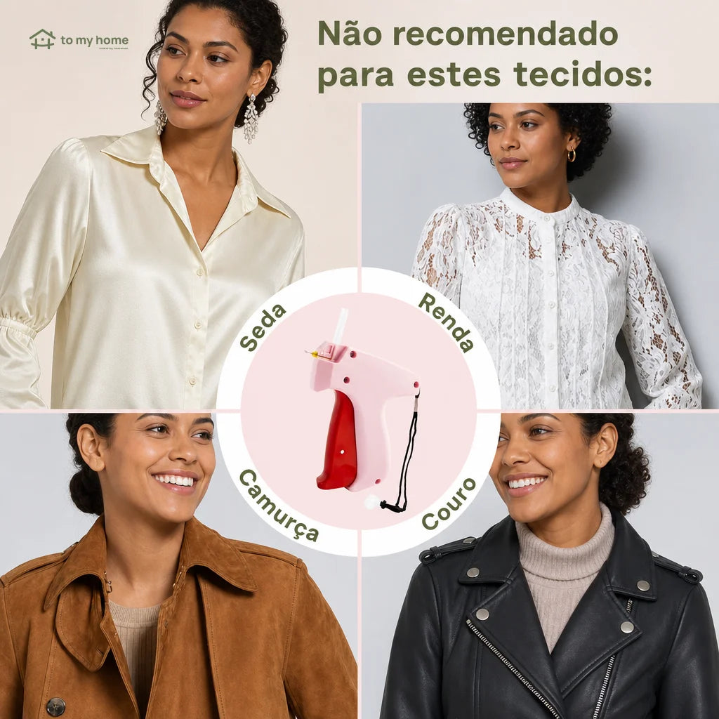 Máquina de costura manual tipo pistola com 6 agulhas e 1200 micro pontos para reparos rápidos em roupas em casa práticos
