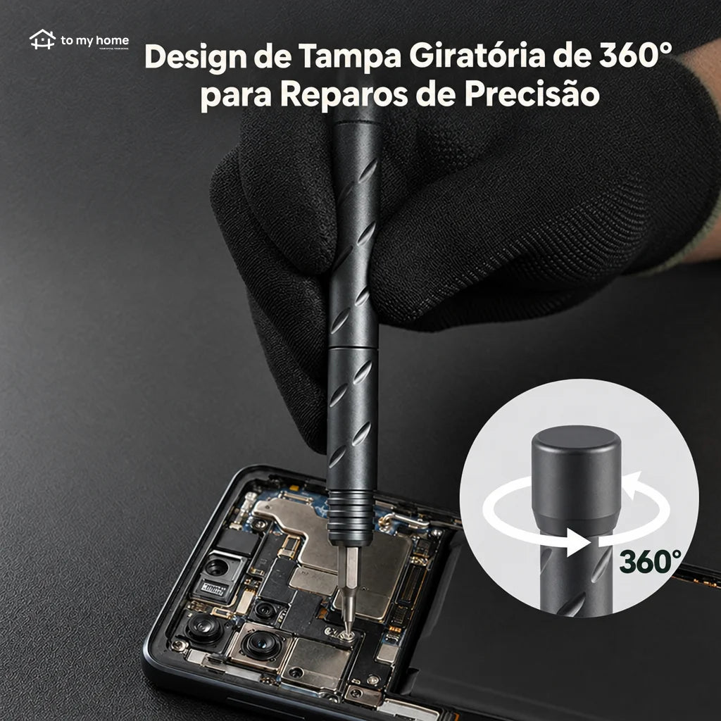 Kit de chaves de precisão 55 em 1 com estojo magnético