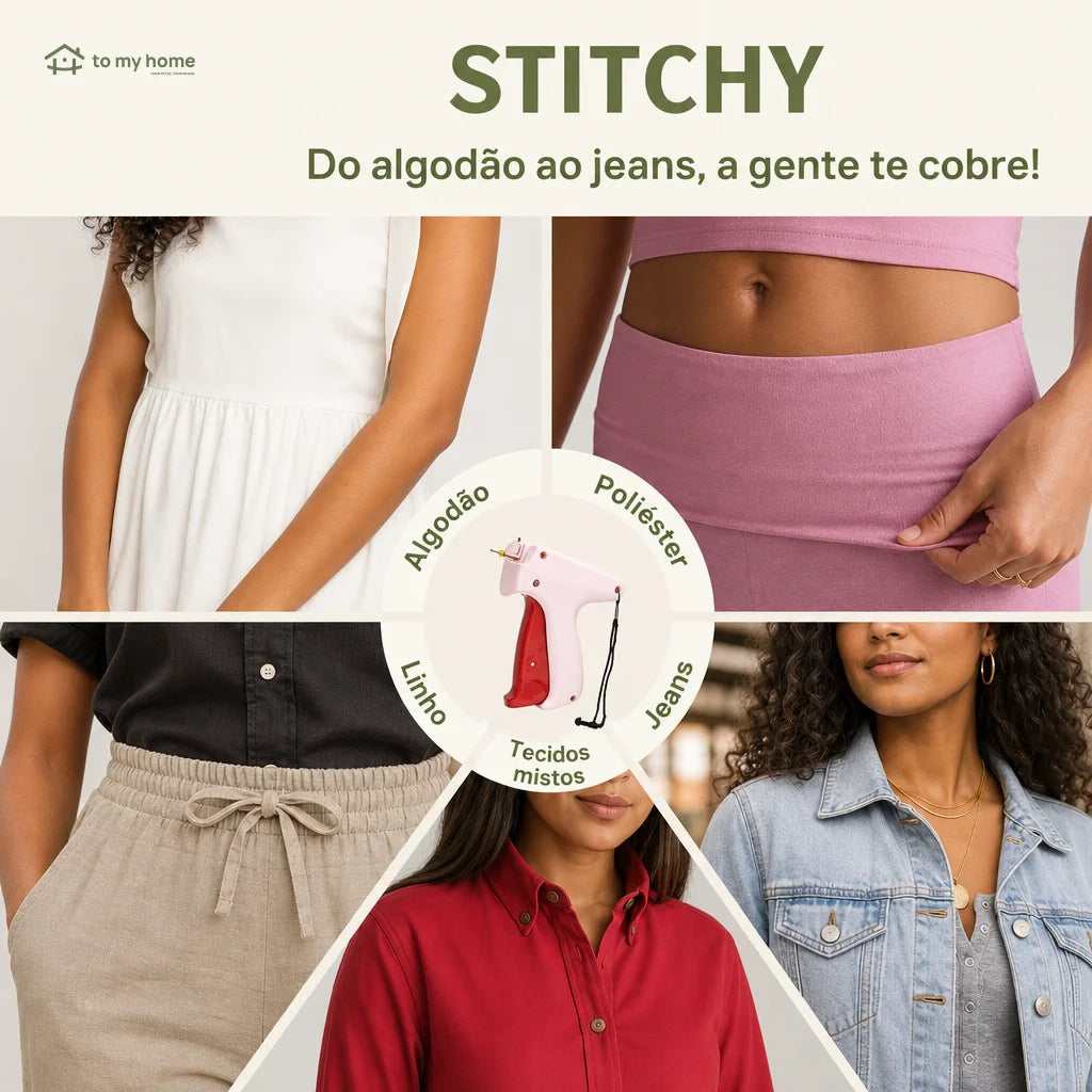 Máquina de costura manual tipo pistola com 6 agulhas e 1200 micro pontos para reparos rápidos em roupas em casa práticos