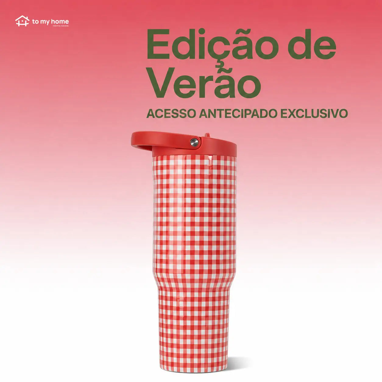 Garrafa térmica esportiva inox com canudo retrátil à prova de vazamentos para treinos, trilhas e rotina com alça e base de borracha