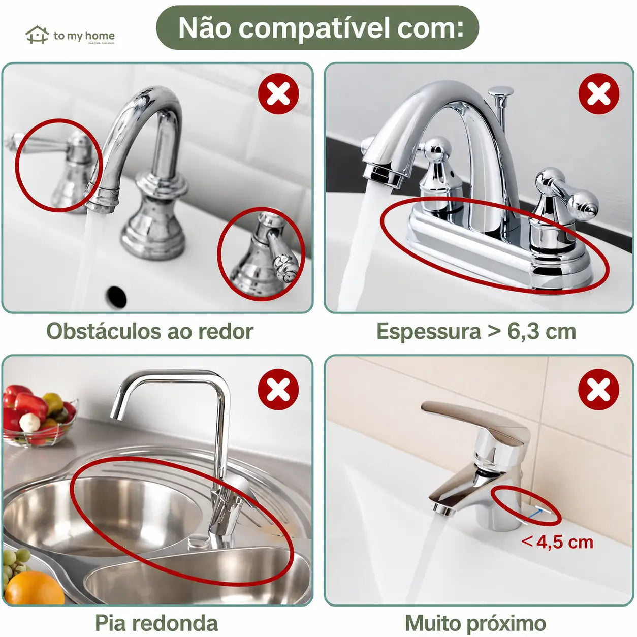 Protetor de pia em silicone alimentício com abertura ajustável e drenagem rápida para cozinha, banheiro, lavanderia e motorhome sem bagunça diária