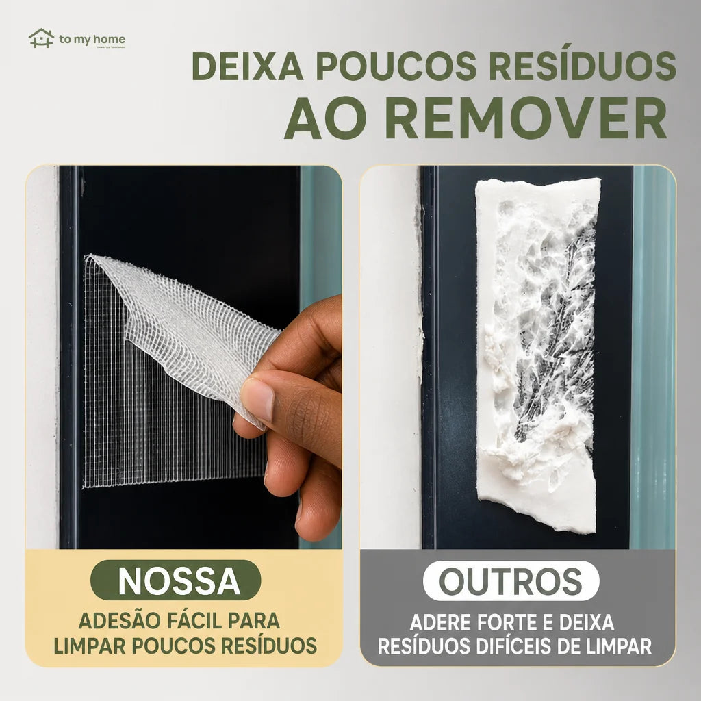 Fita dupla face telada impermeável de alta fixação, removível sem resíduos, para tapetes, quadros, decoração e reparos em casa no uso diário