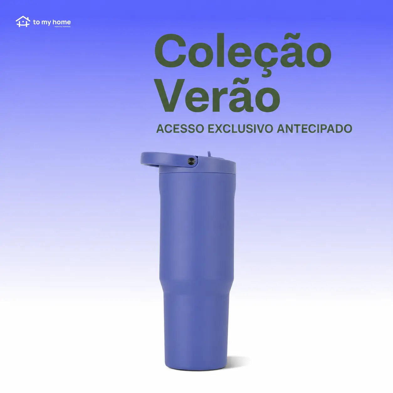 Garrafa térmica esportiva inox com canudo retrátil à prova de vazamentos para treinos, trilhas e rotina com alça e base de borracha