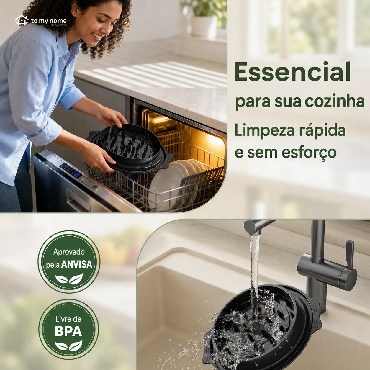 Desfiador de carne grande com tampa transparente e base antiderrapante para frango, porco e carne bovina cozidos na cozinha da família
