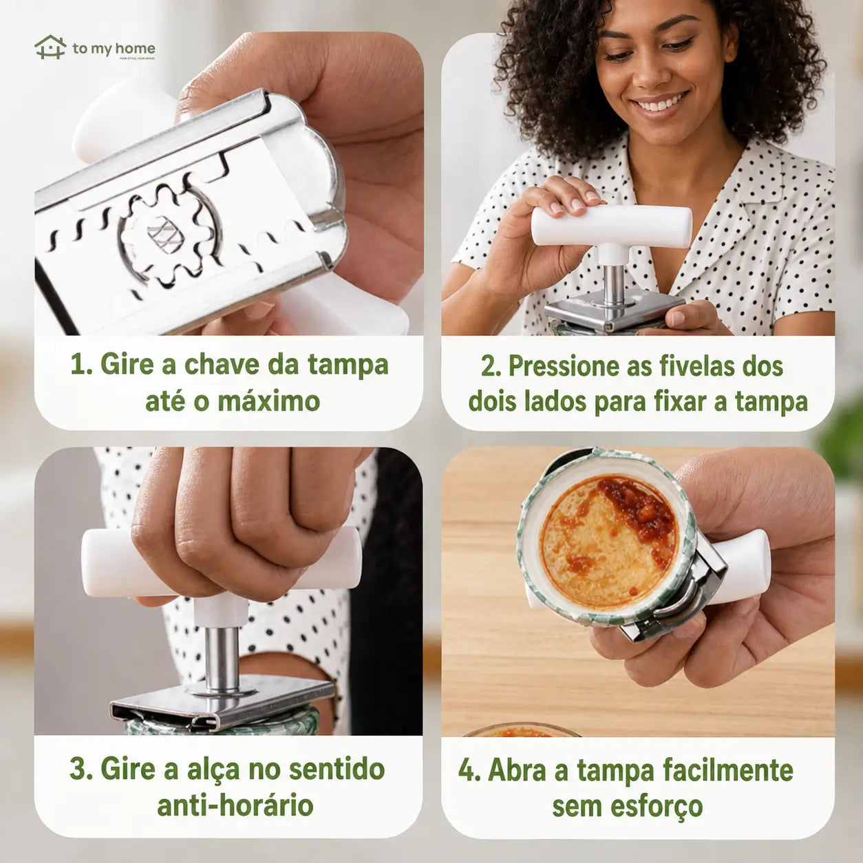 Kit com 2 abridores manuais de potes e tampas, ajustáveis, com pegada antiderrapante para idosos e mãos com pouca força na cozinha