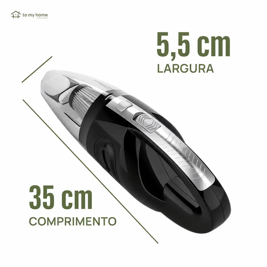 Aspirador de pó portátil sem fio com sucção forte e acessórios para limpar carro, sofá, teclado, pelos de pets e migalhas no dia a dia