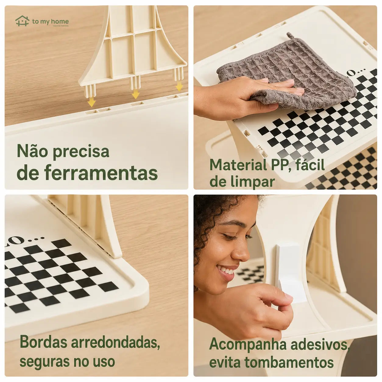 Organizador de sapatos vertical com prateleiras ajustáveis, sapateira economiza espaço para quarto, banheiro, garagem ou escritório e montagem prática sem ferramentas