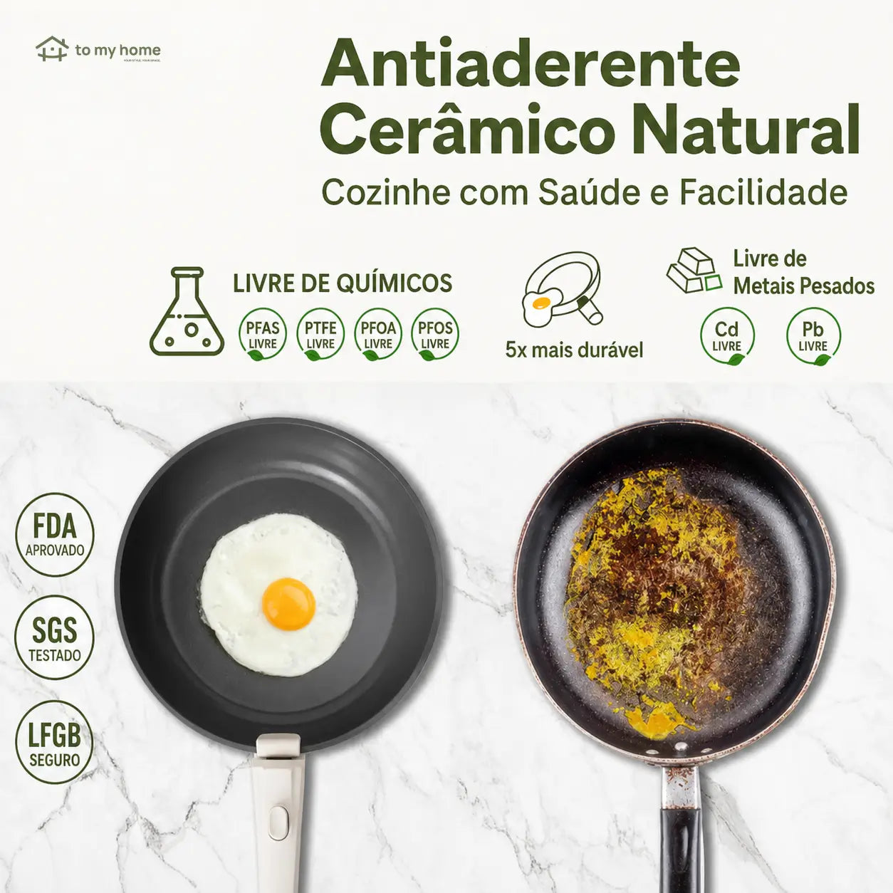Conjunto de panelas cerâmicas antiaderentes 22 peças, empilhável com cabo removível, para uso prático em casa, indução, forno e camping
