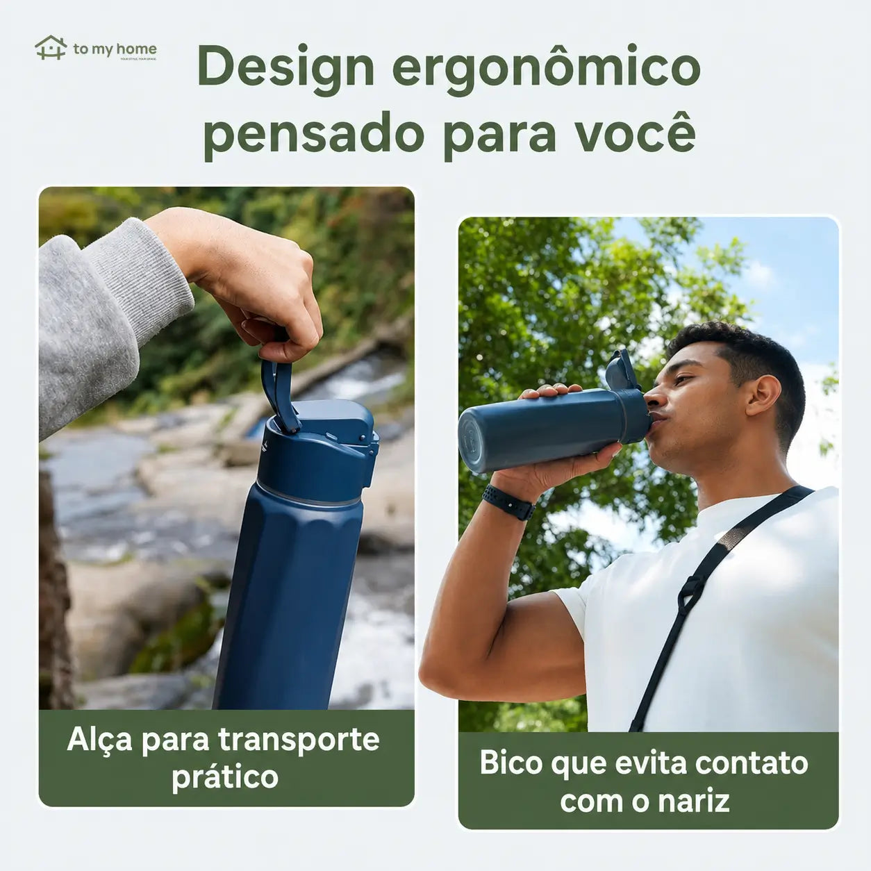 Garrafa térmica inteligente em aço inox com app, LED e lembrete de hidratação para academia, viagem e rotina diária sem vazamentos