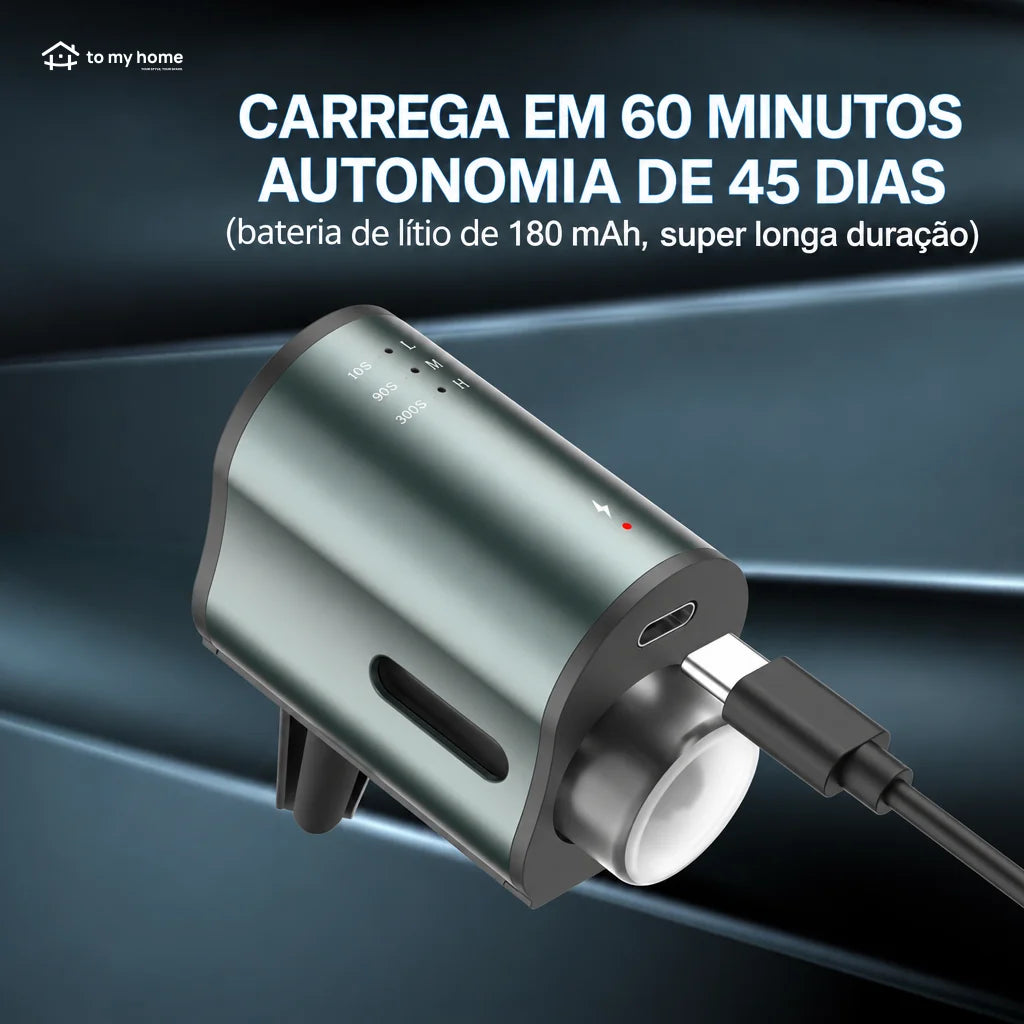 Aromatizador de carro sem água com 3 frascos de 10 ml