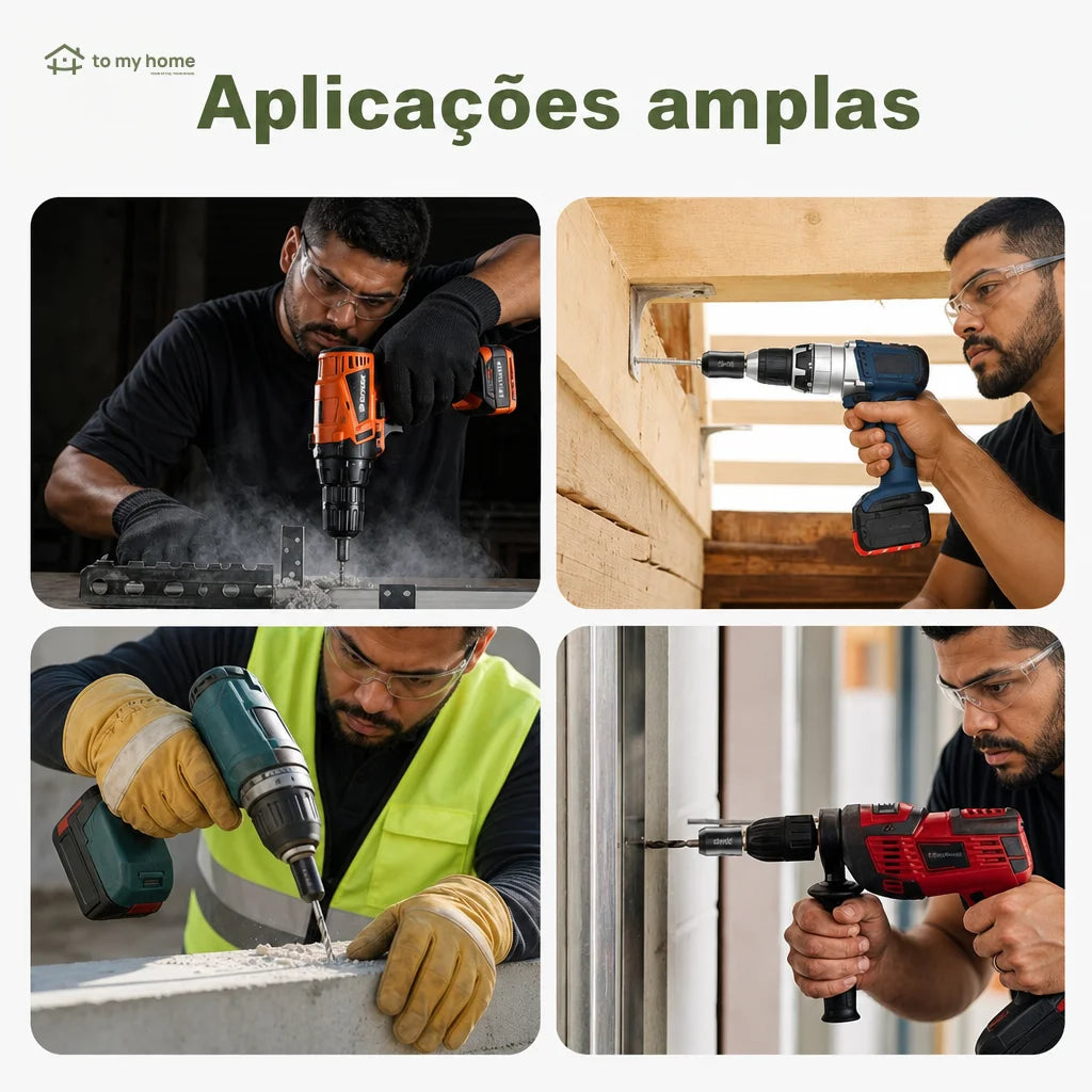 Anel magnético para parafusos 1/4 pol 6,35 mm, suporte universal para bits hexagonais em furadeiras e parafusadeiras com fixação firme para reparos e montagem