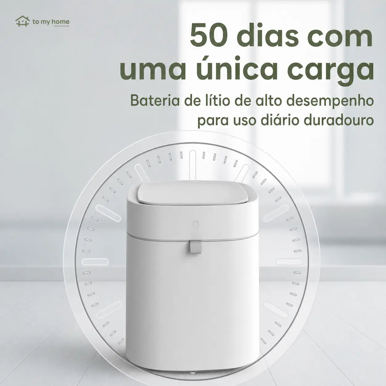 Lixeira automática 13,5 L com sensor infravermelho, vedação térmica e troca de saco para banheiro, cozinha e quarto, uso higiênico diário