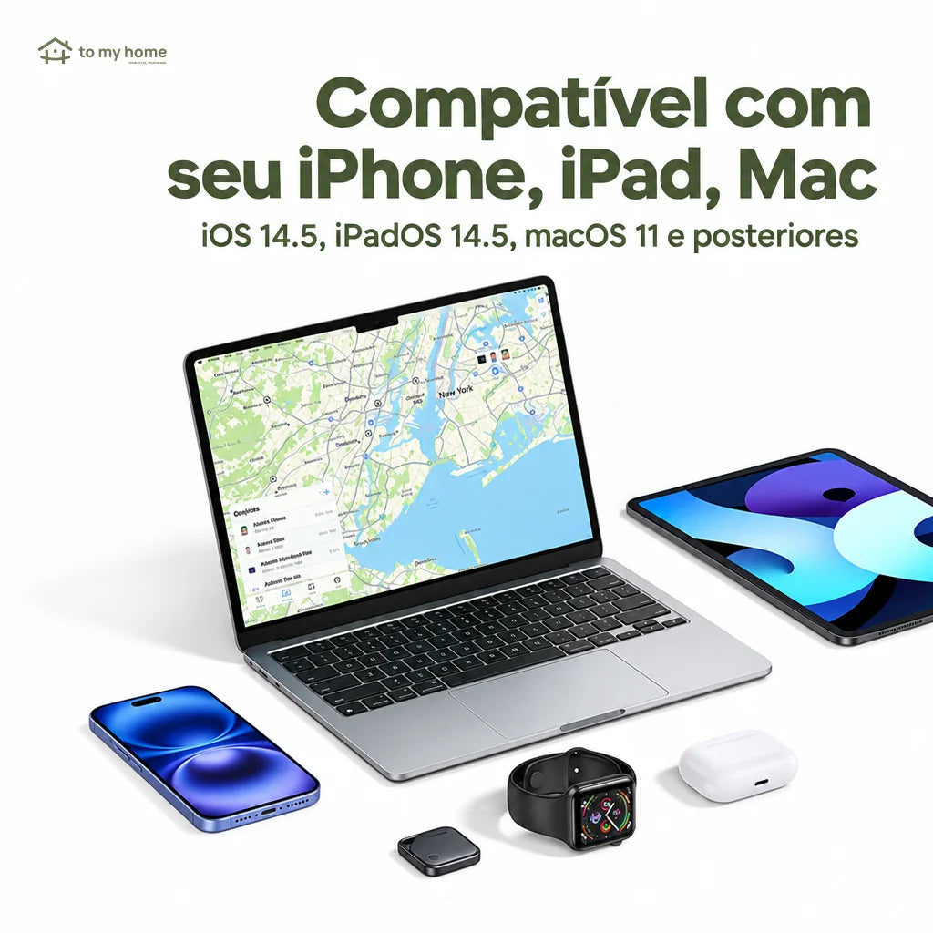 Rastreador Bluetooth com alarme para chaves e malas