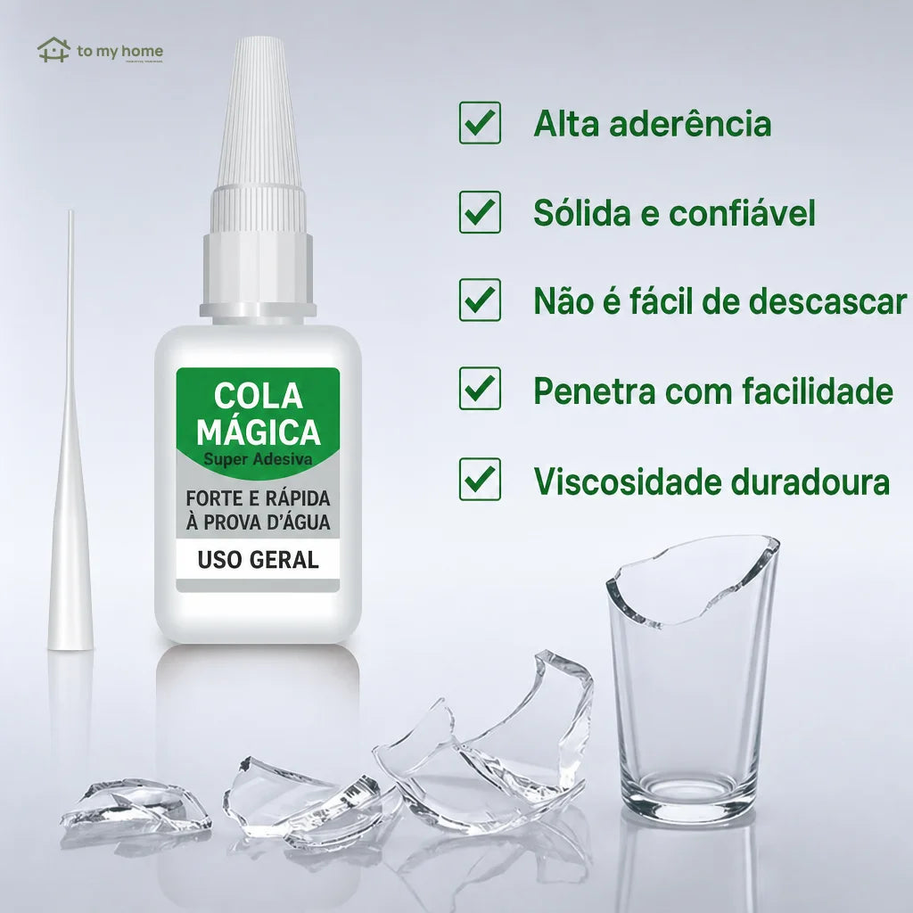 Super cola transparente de alta aderência, 4 unidades, para consertos rápidos em borracha, sapatos, brinquedos, louças e acessórios do dia a dia