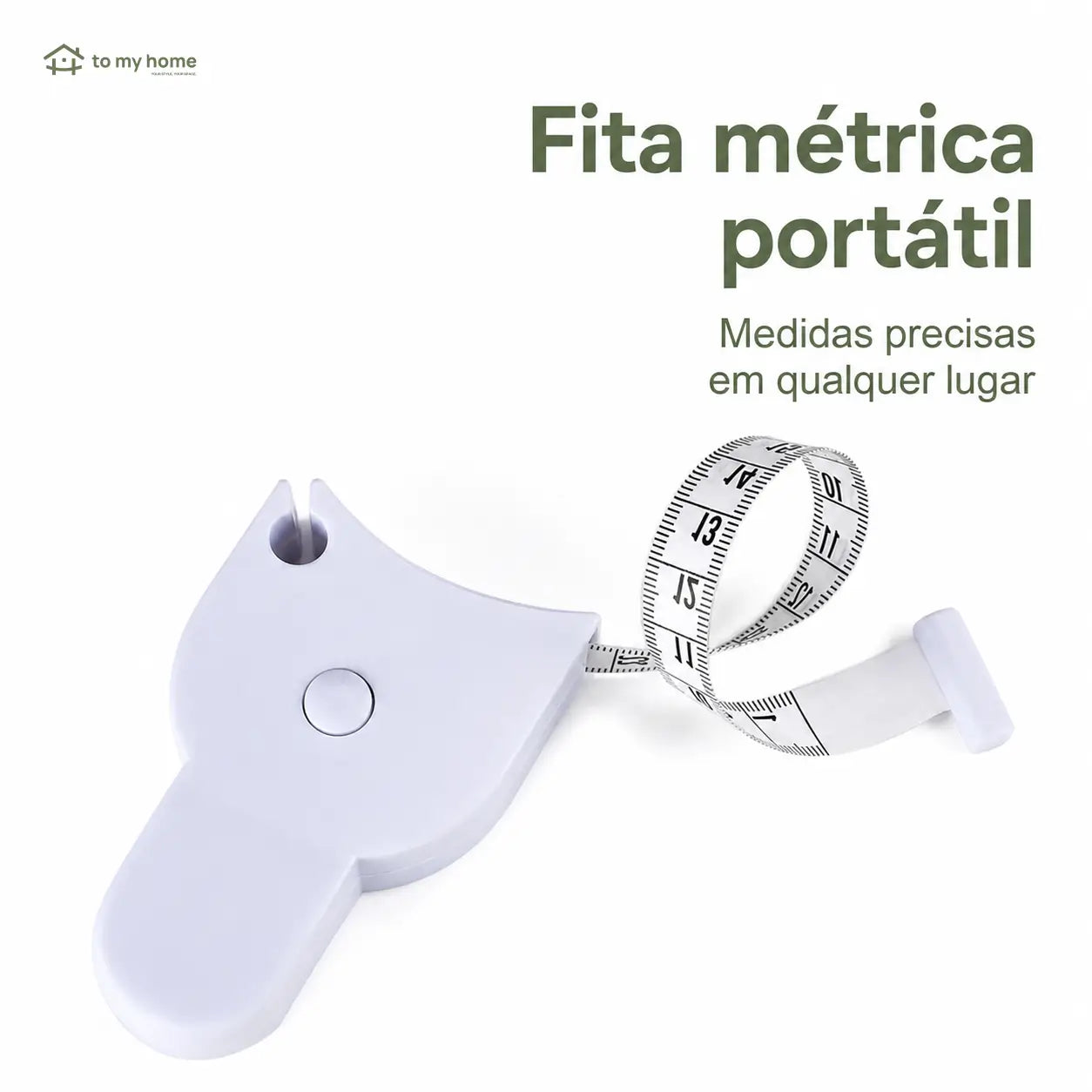 Fita métrica para corpo 3D de 150 cm com retração automática e trava, ideal para fitness, alfaiataria e ajustes de roupas em casa